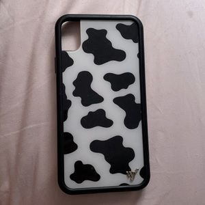 Wildflower Cow IPhone XR case